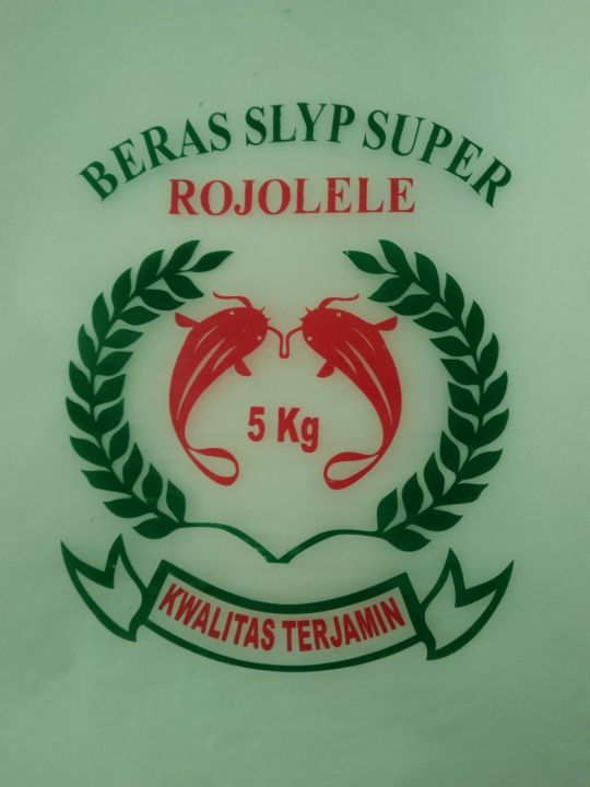 Plastik Kemasan Beras Rojolele 5 Kg Isi 100 Pcs Lazada Indonesia