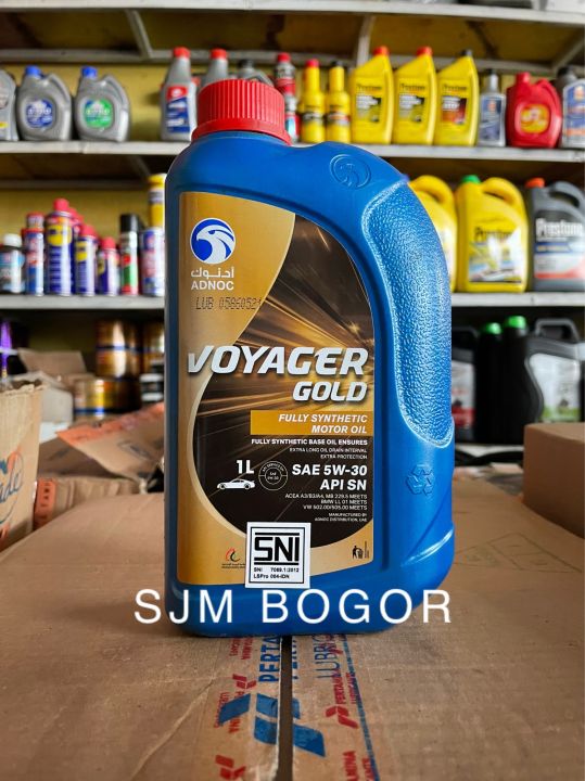 Adnoc Voyager Gold W Kemasan Liter Lazada Indonesia