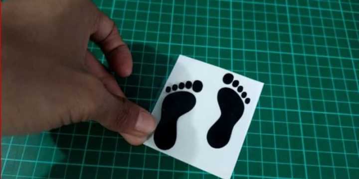 Stiker Cutting Telapak Kaki Lazada Indonesia