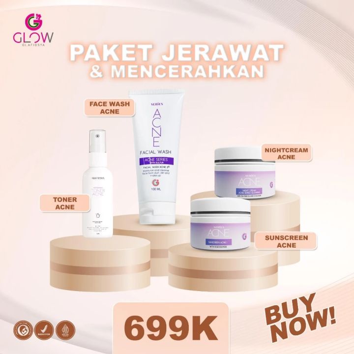 Glafidsya Skin Acne Series Lazada Indonesia