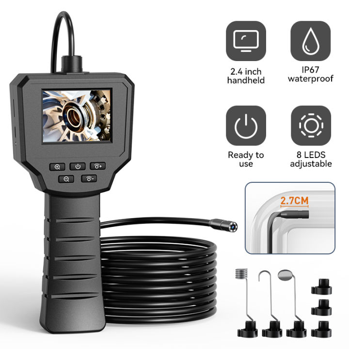 Inskam Industrial Endoscope Camera Ips Screen Hd P Inspection