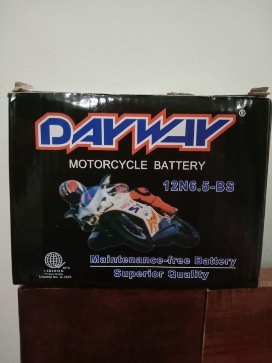 N L Bs Dayway Motorcycle Battery Lazada Ph