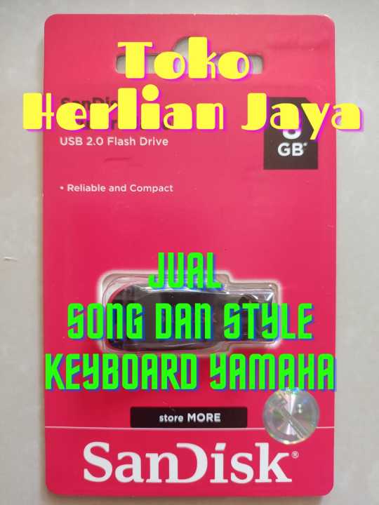 Usb Lagu Song Dan Style Keyboard Yamaha Psr S Psr S Lazada