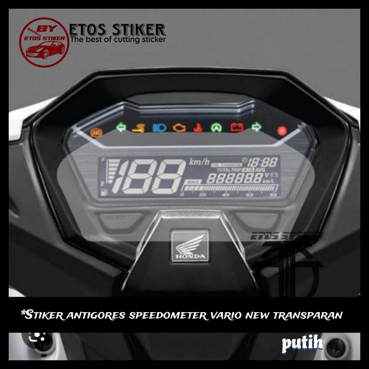 Stiker Anti Gores Speedometer Vario New Stiker Pelindung