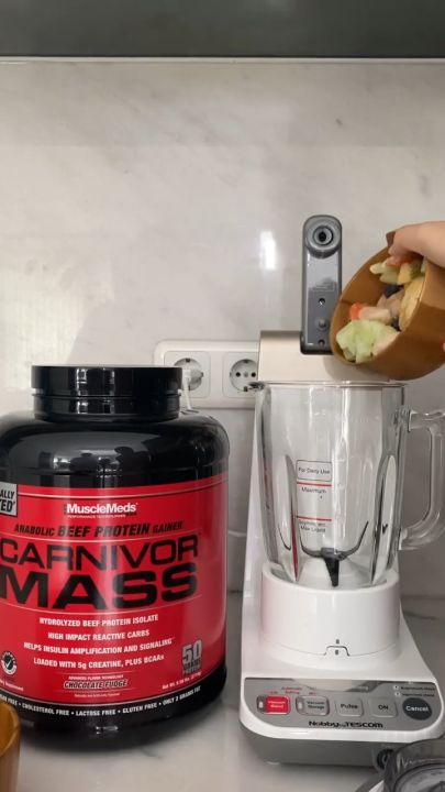 Musclemeds Carnivormass Lb Lbs Carnivor Mass Beef Protein Gainer