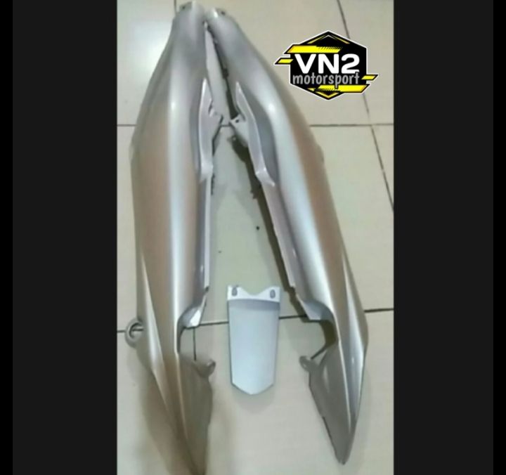 Cover Body Belakang Yamaha Jupiter Z New Burhan Warna Silver Lazada