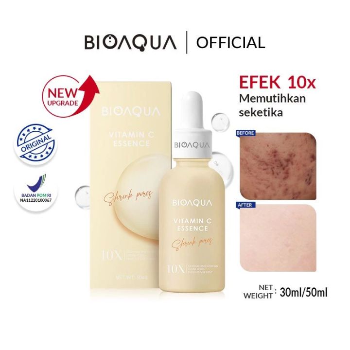 BPOM BIOAQUA 10X Effect Whitening Anti Aging Repair Face Moisturizing