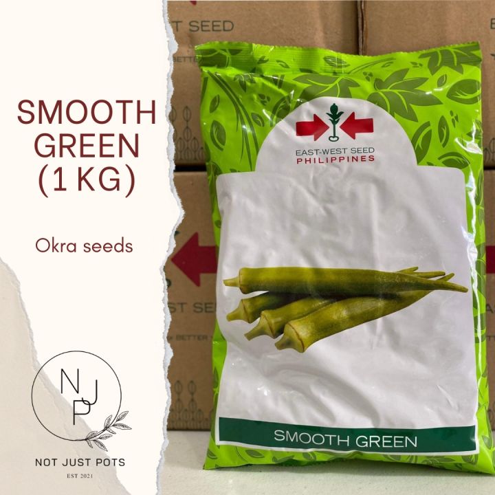 EASTWEST SEEDS SMOOTH GREEN OKRA SEEDS 1 KILO Lazada PH