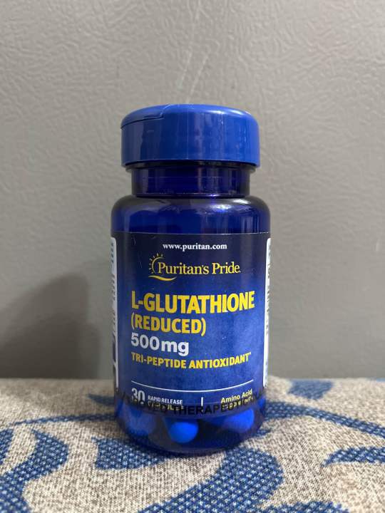 PURITANS PRIDE L GLUTATHIONE REDUCED 500mg TRI PEPTIDE ANTIOXIDANT