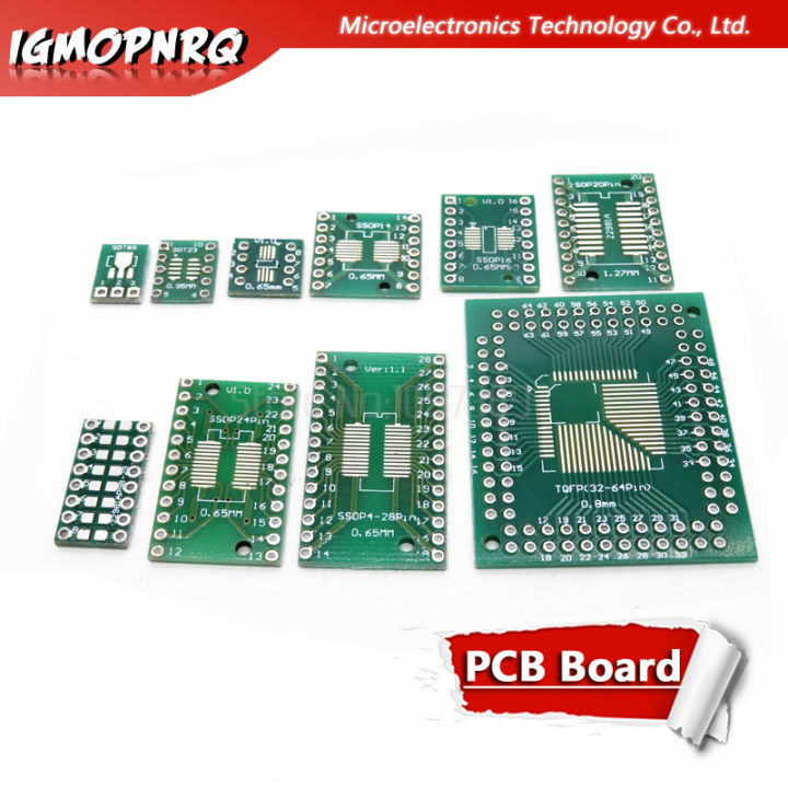 Pcs Pcb Board Smd Turn To Dip Sop Msop Ssop Tssop Sot