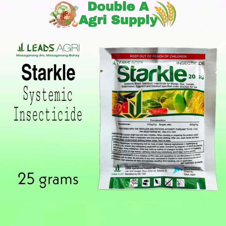 Starkle Systemic Broad Spectrum Insecticide Leads Agri Lazada Ph