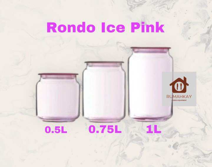 Stoples Luminarc Rondo Jar Toples Ice Pink Lazada Indonesia