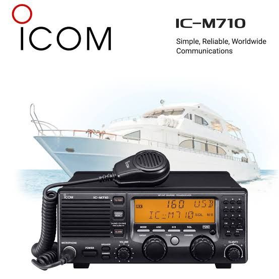 Icom Ic M Advanced Long Range W Mf Hf Ssb Marine Radio Lazada Ph