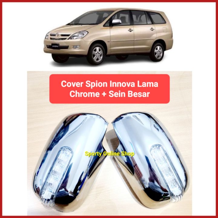 Cover Spion Innova Lama Chrome Lampu Sein Besar Lazada Indonesia