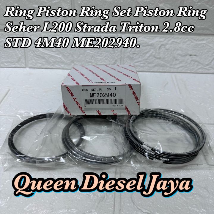 Ring Piston Ring Set Piston Ring Seher L Strada Triton Cc Std