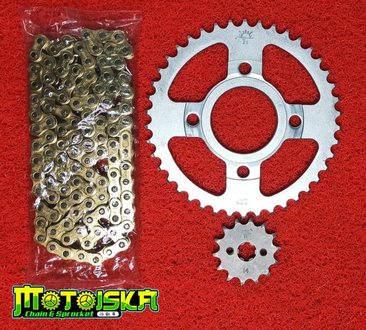 HONDA TMX SUPREMO 150 Chain Sprocket Set Lazada PH