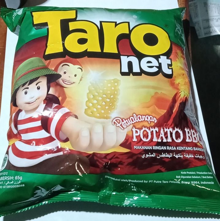 Taro Net Potato Bbq G Lazada Indonesia