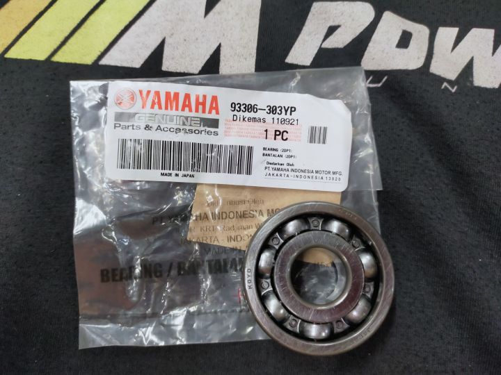 Original Yamaha Bearing 6303 93306 303YP Lazada PH