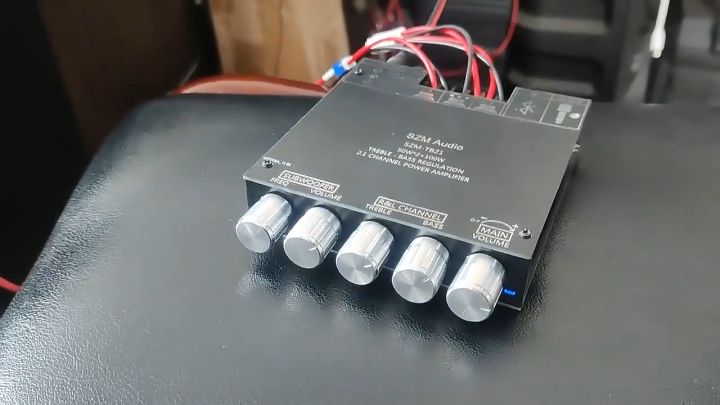 Dikirim Dari Jakarta 2 1 Channel Bluetooth Modul Penguat Daya Digital