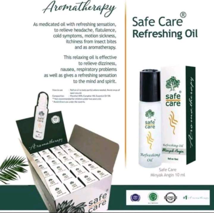 Safe Care Aromatherapy Roll On Refreshing Oil Ml Lazada Ph