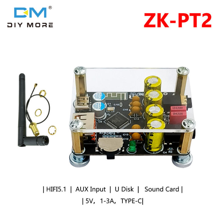 Diymore Zk Pt Lossless Fever Hifi Bluetooth U Disk Decoder Board