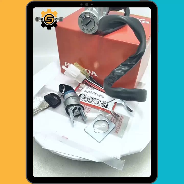 Kunci Kontak Set GN5 Keyset Original Honda Astrea Grand Astrea Legenda