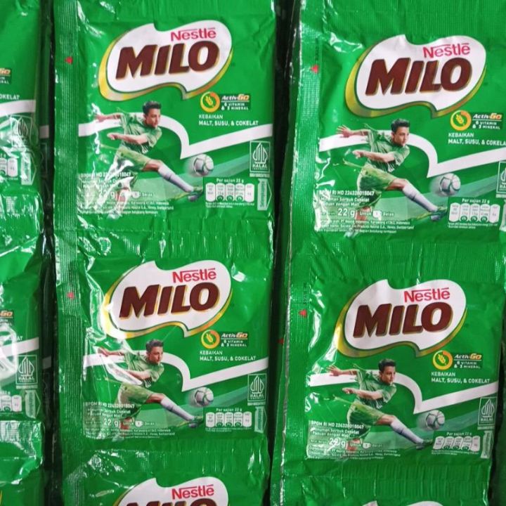 Milo Activ Go Sachet Renceng X Gr Lazada Indonesia