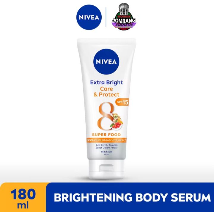 NIVEA Extra White Care Protect SPF15 Body Serum 180 Ml Lazada Indonesia