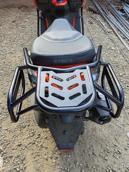 Kymco Dtx Heavy Duty Top Box With Side Pannier Braket For Sale