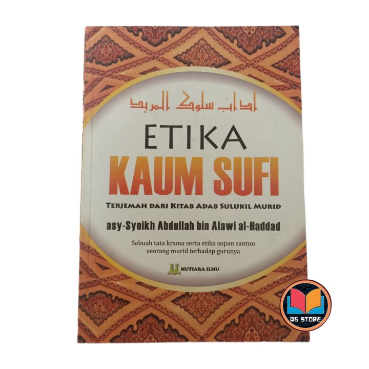 Buku Etika Kaum Sufi Terjemah Kitab Adab Sulukil Murid Lazada Indonesia