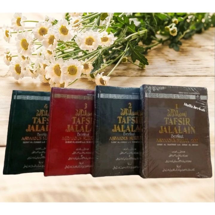 Buku Terjemah Tafsir Jalalain 4 Jilid Kalf Sinar Baru Algensindo