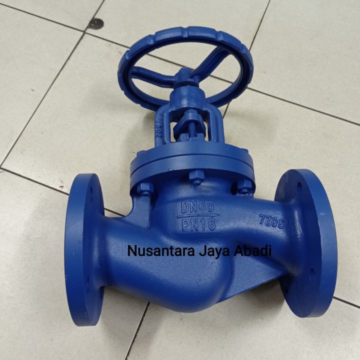 Globe Valve Steam PN 16 Flange 2 1 2 Inchi DN 65 Cast Iron Lazada