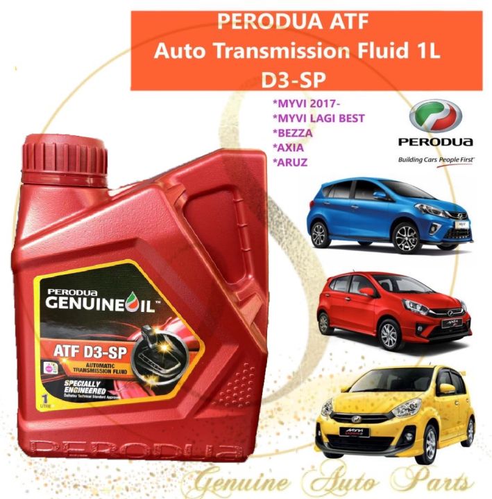 Original New Packing Perodua Auto Transmission Fluid Atf Oil Sp