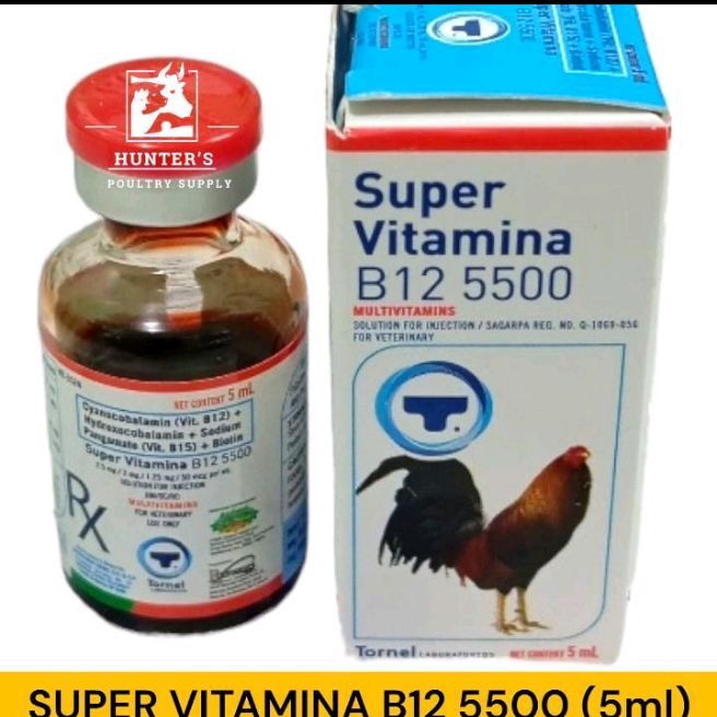 SUPER VITAMINA B12 5500 5ml Lazada PH