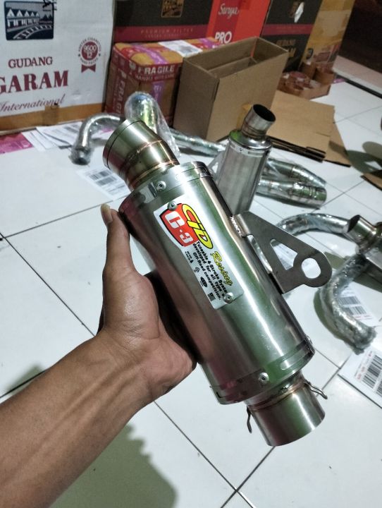 SILENCER CLD C3 BULAT KNALPOT ONLY CLD RACING TYPE C3 BULAT 17 5CM