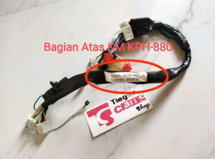 Kabel Bodi Body Karisma Kharisma Bagian Atas Km Speedometer Spido