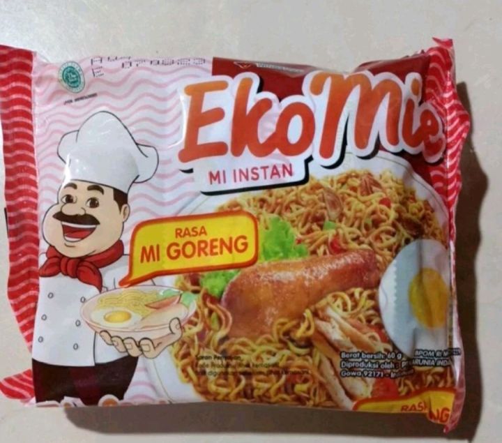 Ekomie Eko Mie Mie Instan Rasa Mie Goreng Gram Lazada Indonesia