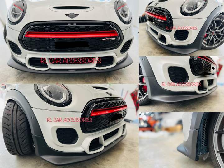 Mini Cooper S JCW F55 F56 F57 Duell AG Gigamot Front Bumper Under Lip