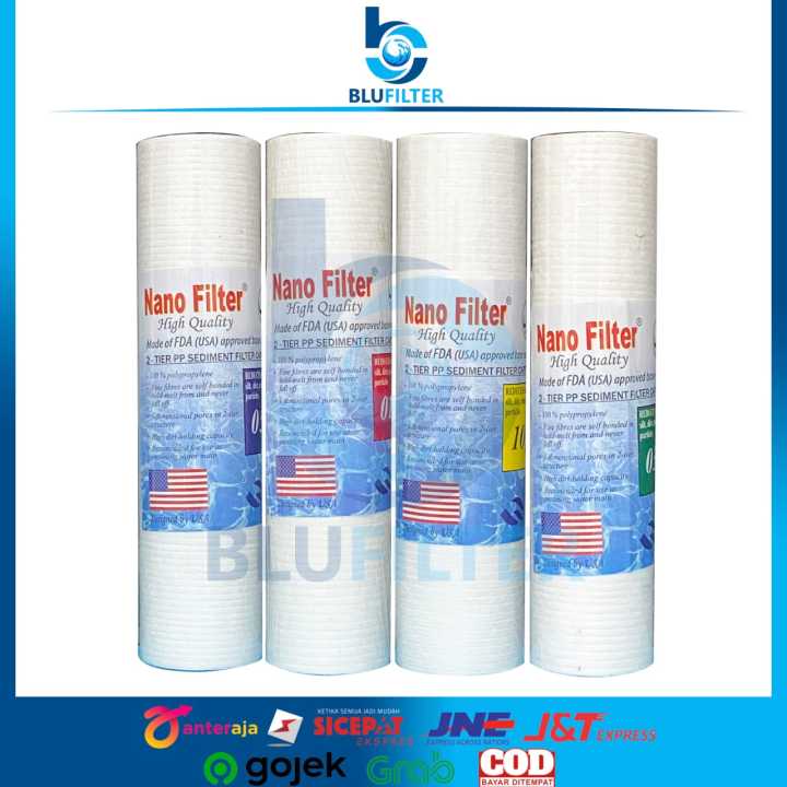 SPUN SEDIMEN PP FILTER AIR CARTRIDGE SARINGAN AIR BUSA FILTER KOLON USA