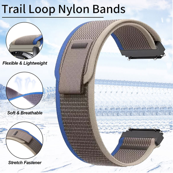 Strap For Samsung Galaxy Watch Ultra 47mm Nylon Trail Loop Bracelet