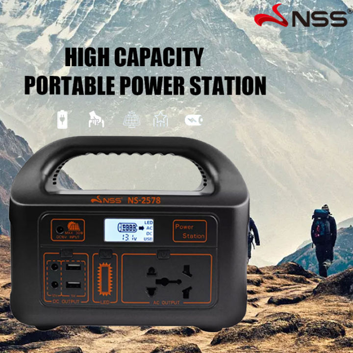 P Discount Nss W Power Station Solar Generator Portable