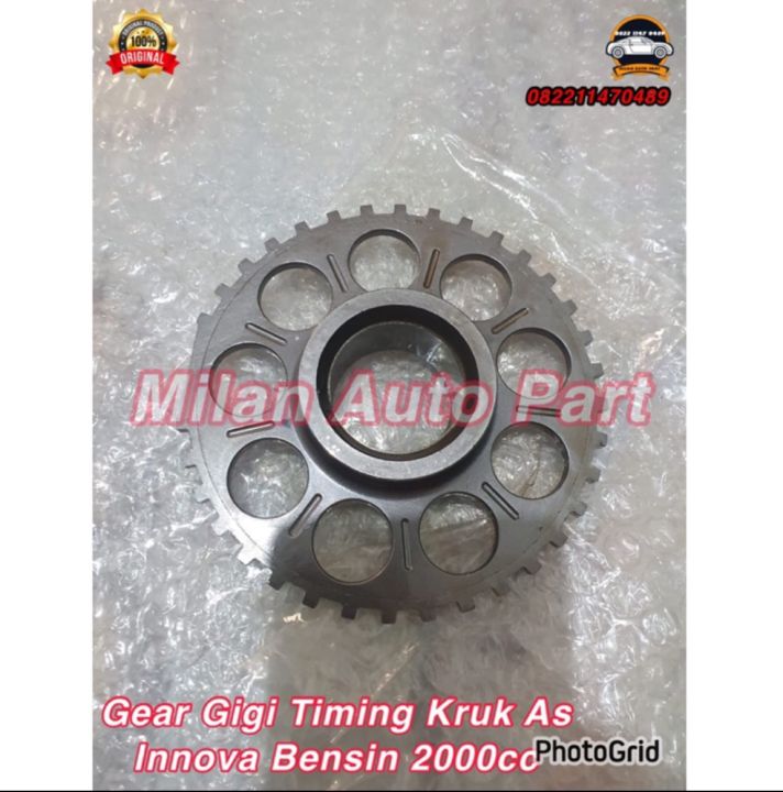 Gear Gigi Timing Ker Kruk As Crankshaft Innova Bensin 2 0 2000cc