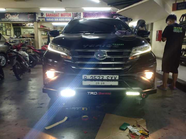 Bumper Tanduk Mini Besi Pengaman Depan ARB Mobil ALL NEW RUSH ALL NEW