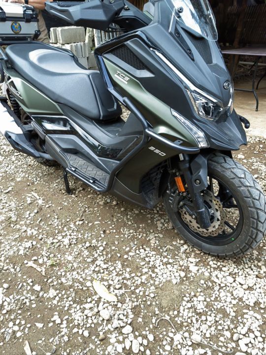 Kymco Dtx Cc Heavy Duty Half Crash Guard For Sale Powder Coating