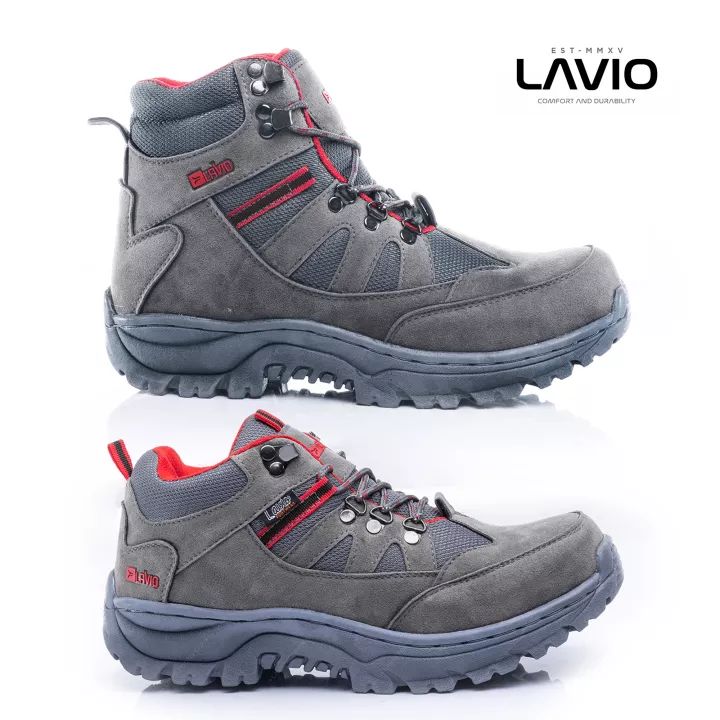 Sepatu Safety Pria Keren Lavio Geneva Low High Sepatu Gunung Outdoor