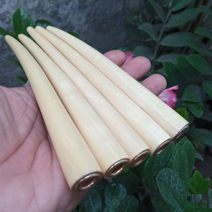 Once Pipa Rokok Kayu Kemuning Semi Lengkung Panjang 14cm Lazada