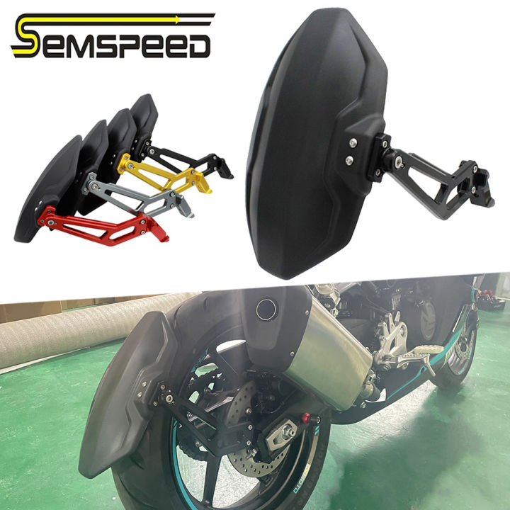 SEMSPEED Motorcycle Rear Fender Mudguard Wheel Splash Guard For CFMOTO