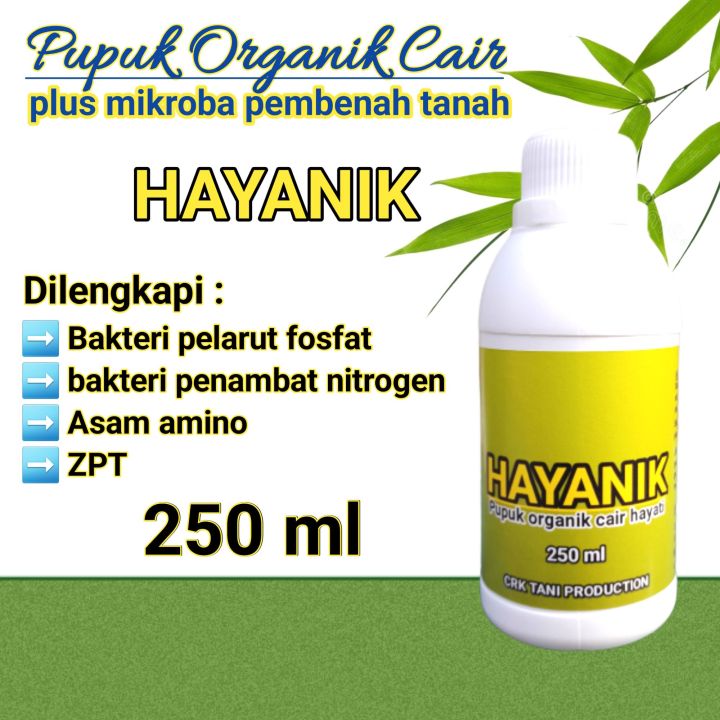 Pupuk Organik Cair Plus Mikroba Pembenah Tanah 250 Ml Menyuburkan