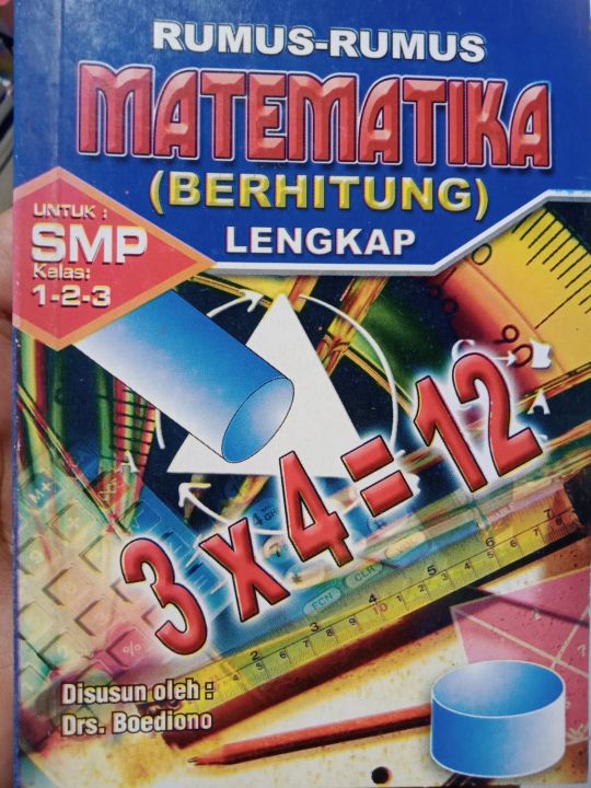 RUMUS RUMUS MATEMATIKA BERHITUNG LENGKAP Lazada Indonesia