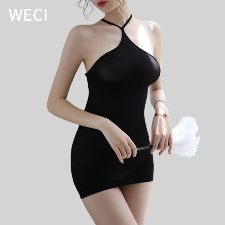 Weci Women Sexy Lace Dress Hot Large Size Transparent Lingerie Lazada Ph